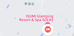 ISUMI Glamping ResortSpa SOLAS̒n}\