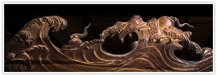 Transom sculpture of GYOGANJI(Art1)